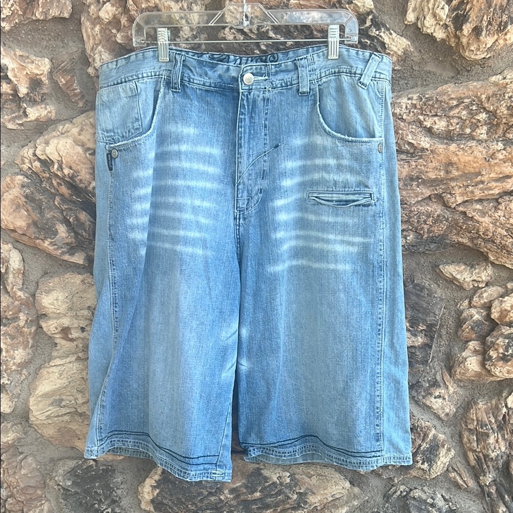 Enyce Men's Blue Denim Shorts